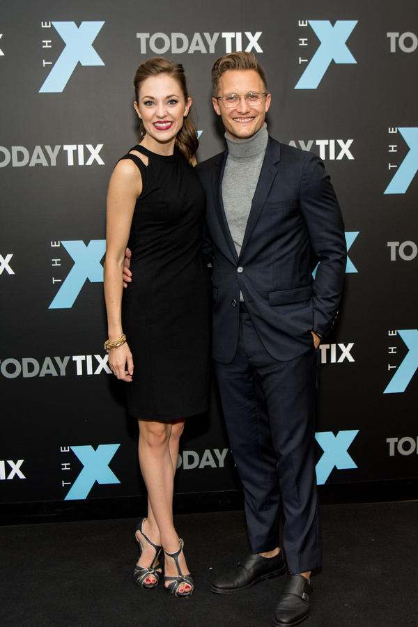 Photo Flash: Aaron Tveit, Laura Osnes and More Celebrate TodayTix's New 'The X Magazine' Image