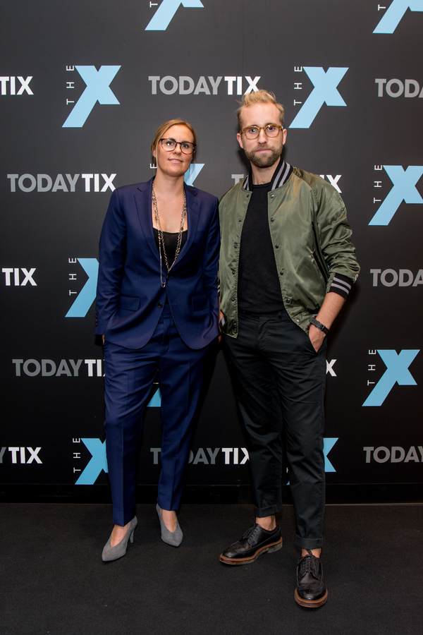 Photo Flash: Aaron Tveit, Laura Osnes and More Celebrate TodayTix's New 'The X Magazine' Image