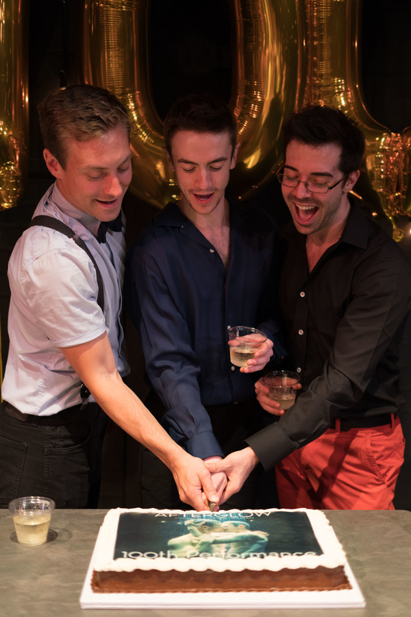 Photo Flash: AFTERGLOW Celebrates 100 Performances Off-Broadway Image