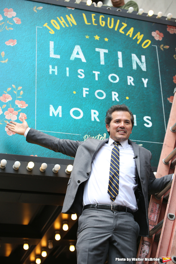 Photo Coverage: John Leguizamo Unveils LATIN HISTORY FOR MORONS Marquee Image