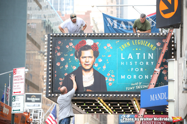 Photo Coverage: John Leguizamo Unveils LATIN HISTORY FOR MORONS Marquee Image