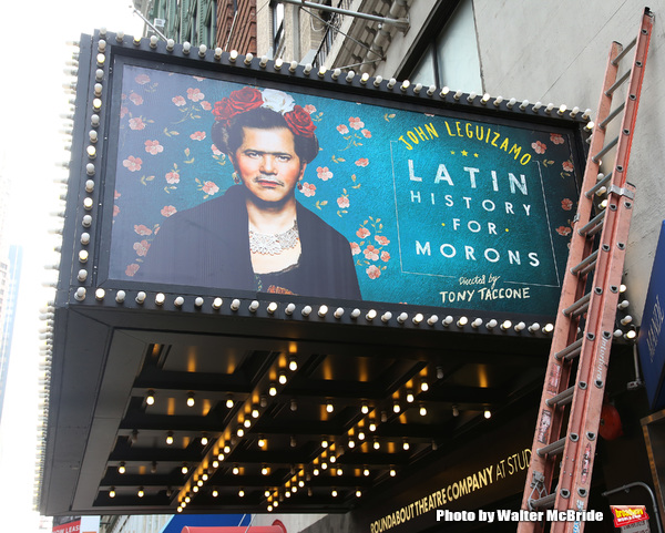 Photo Coverage: John Leguizamo Unveils LATIN HISTORY FOR MORONS Marquee Image