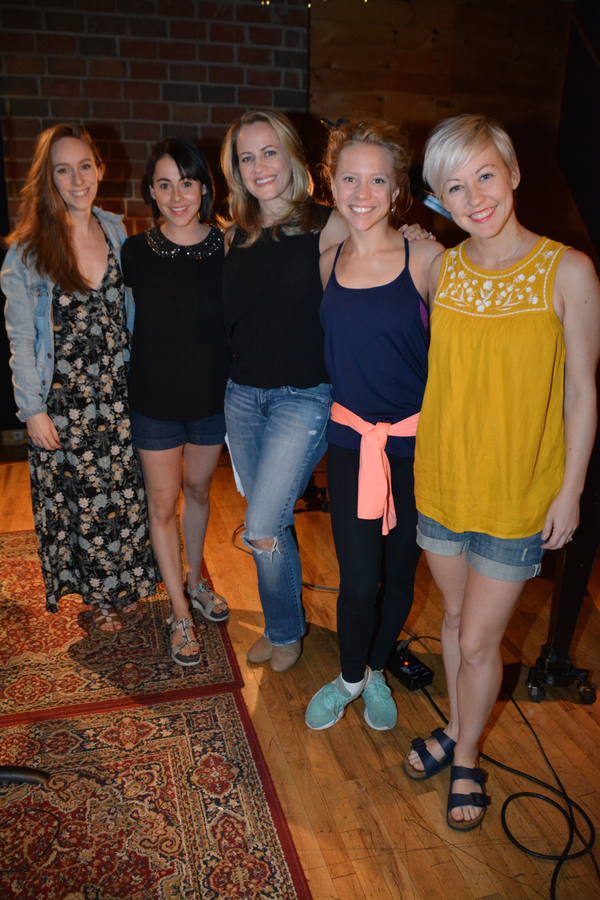 Megan Ort, Maria Briggs, Mamie Parris, Jessica Cohen and Sarah Marie Jenkins Photo