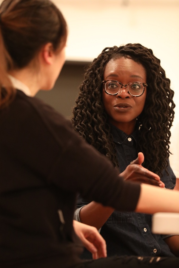 Photo Flash: Inside Rehearsal for Julia Cho's OFFICE HOUR at The Public Image