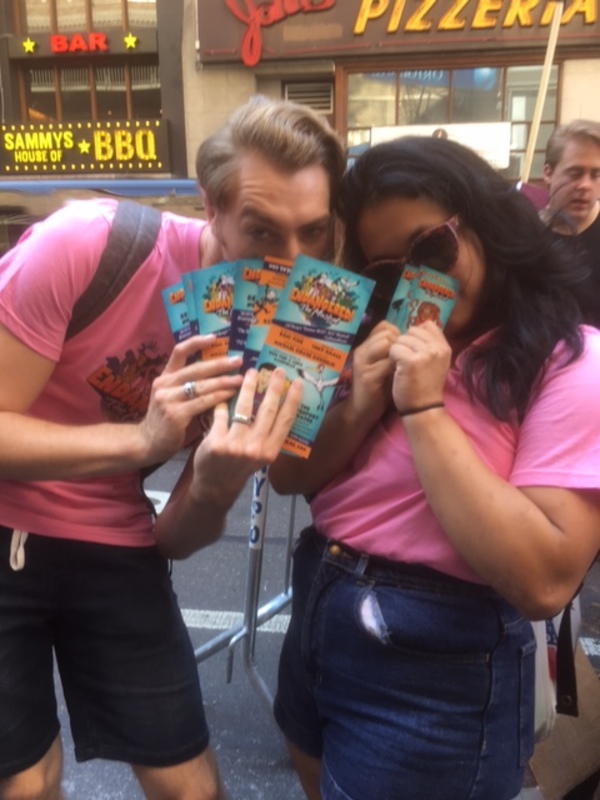 Photo Flash: Eco-Musical ENDANGERED! Visits BC/EFA's Broadway Flea Market Image