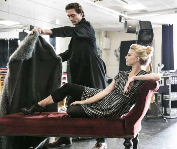 Photo Flash: In Rehearsals with Natalie Dormer and David Oakes for VENUS IN FUR Image