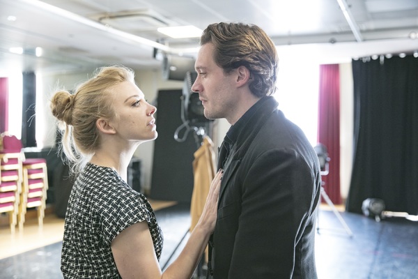 Photo Flash: In Rehearsals with Natalie Dormer and David Oakes for VENUS IN FUR Image