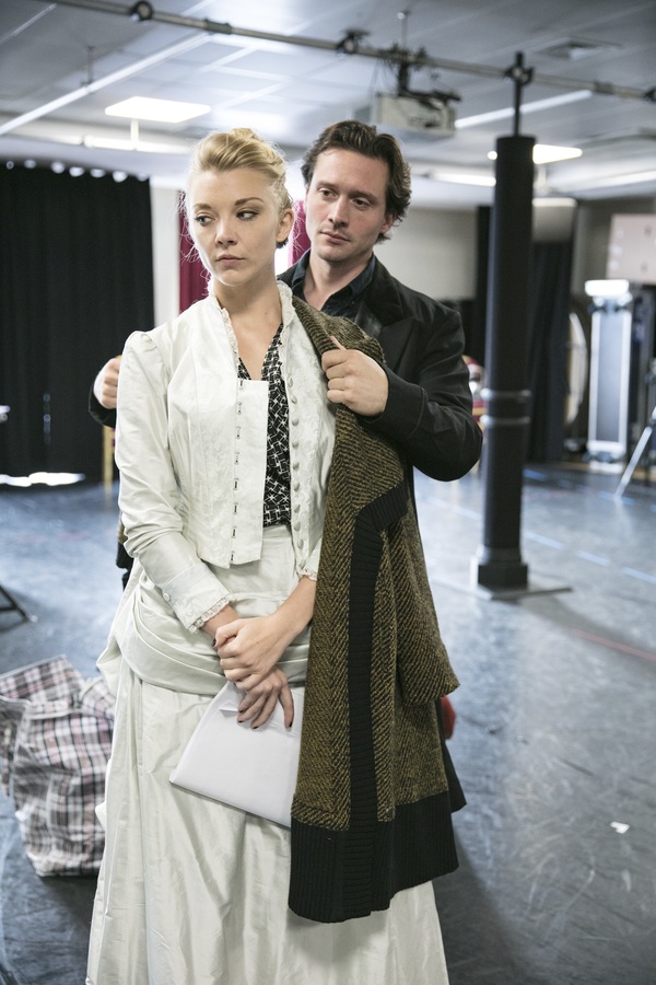 Photo Flash: In Rehearsals with Natalie Dormer and David Oakes for VENUS IN FUR Image