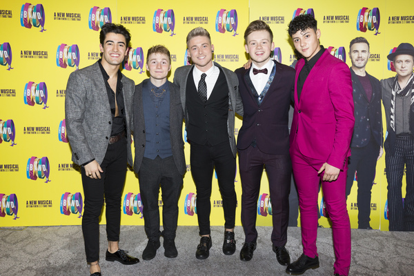 Photo Flash: Take That, Lulu and Company Celebrate Tim Firth's New Musical THE BAND on Opening Night Image