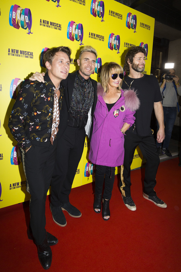 Photo Flash: Take That, Lulu and Company Celebrate Tim Firth's New Musical THE BAND on Opening Night Image