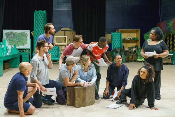 Photo Flash: Inside Rehearsal for DR. SEUSS'S THE LORAX at The Old Vic Image