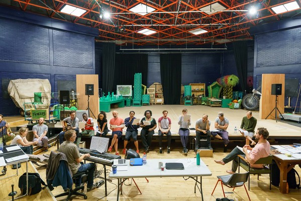 Photo Flash: Inside Rehearsal for DR. SEUSS'S THE LORAX at The Old Vic Image