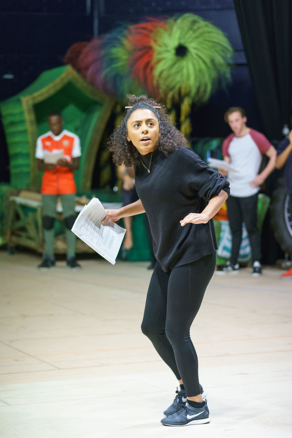 Photo Flash: Inside Rehearsal for DR. SEUSS'S THE LORAX at The Old Vic Image