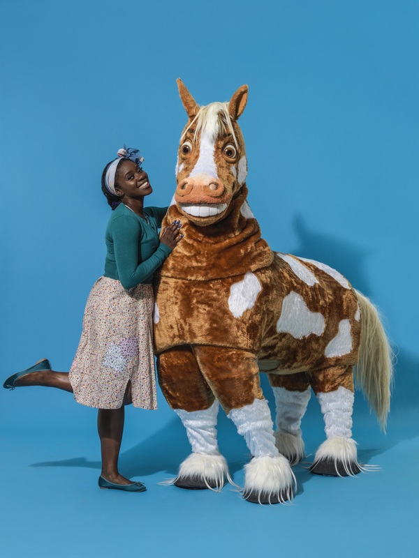 Aisha Jawando and Clapton the Horse Photo