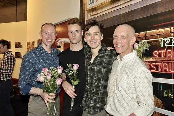  GR Johnson, Quinn Coughlin, Tyler Jones and playwright Andy Halliday Photo