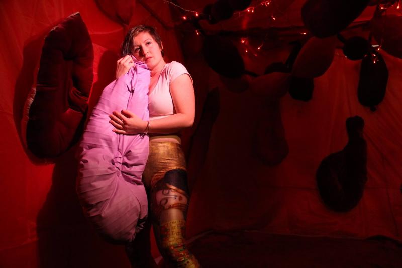Review: MAY CONTAIN SEX SCENES Surprises in Sensual Sexploration at Emerald City, Meat Market Image