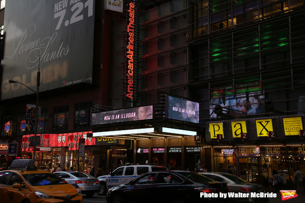 Theatre Marquee for 'Time and the Conways' starring Elizabeth McGovern Photo