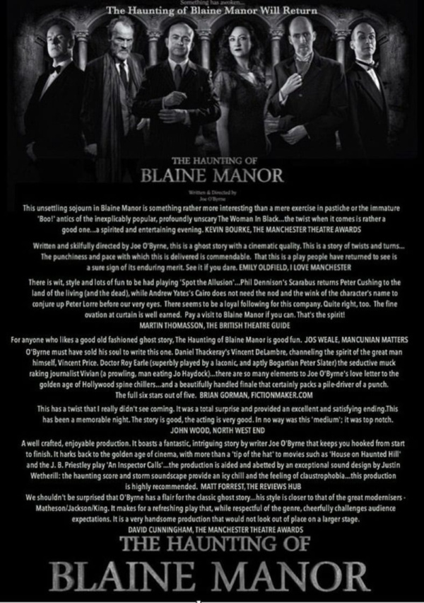 Photo Flash: Inside THE HAUNTING OF BLAINE MANOR Halloween Tour  Image