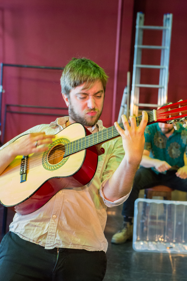 Photo Flash: In Rehearsals for OXY AND THE MORONS at The New Wolsey Theatre Image