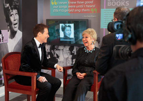 Michael Feinstein and Mitzi Gaynor Photo