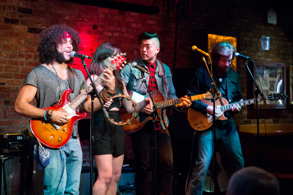 Photo Coverage: Meet the Company of RED ROSES, GREEN GOLD Image