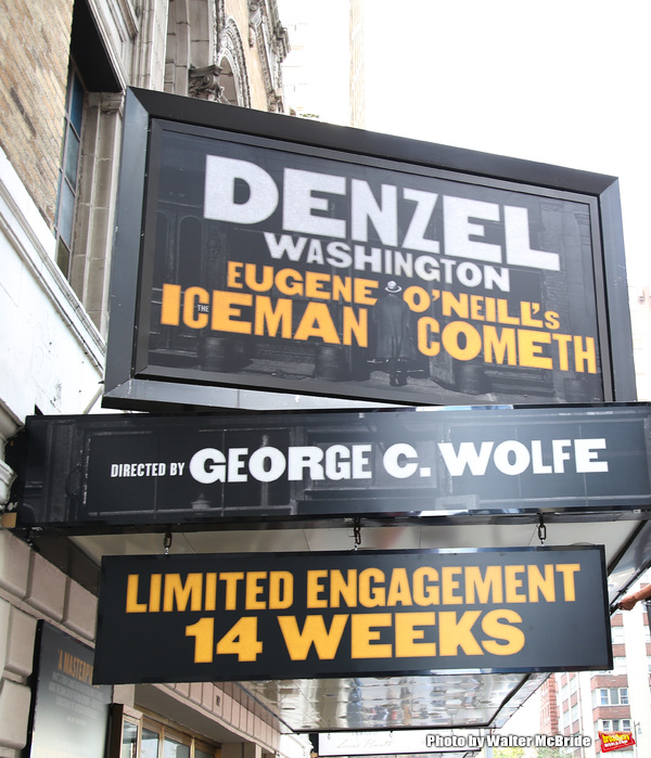 Up on the Marquee: THE ICEMAN COMETH with Denzel Washington Image