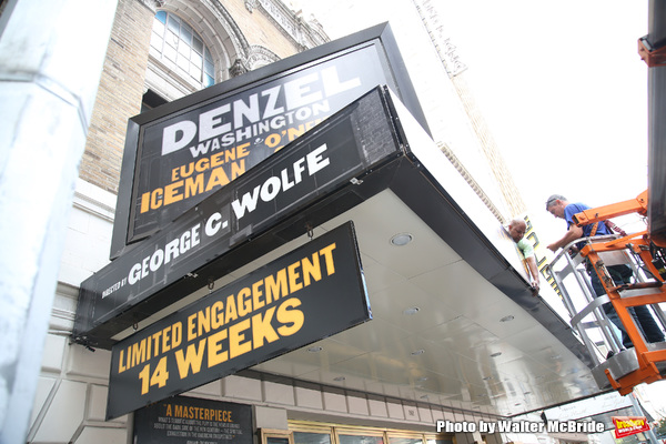 Up on the Marquee: THE ICEMAN COMETH with Denzel Washington Image