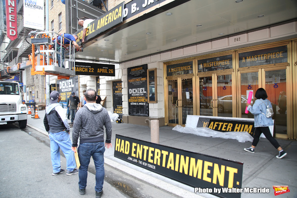 Up on the Marquee: THE ICEMAN COMETH with Denzel Washington Image