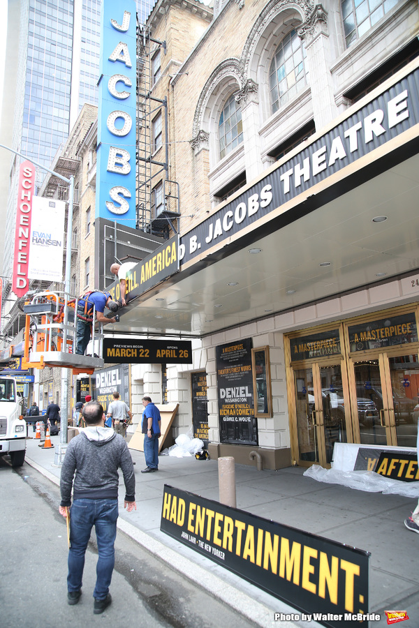Up on the Marquee: THE ICEMAN COMETH with Denzel Washington Image