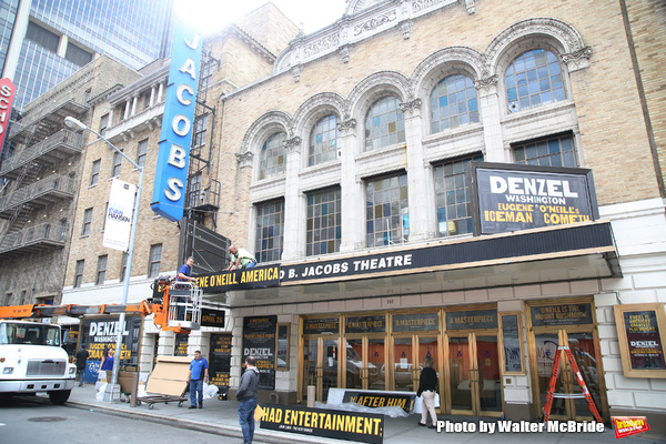 Up on the Marquee: THE ICEMAN COMETH with Denzel Washington Image