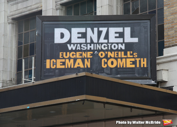 Up on the Marquee: THE ICEMAN COMETH with Denzel Washington Image