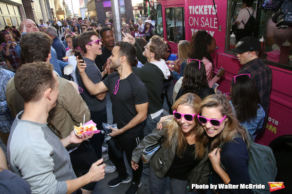 Photo Coverage: MEAN GIRLS Cast Gets In Line for Tina Fey's Cheese Fries! Image
