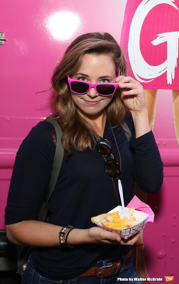 Photo Coverage: MEAN GIRLS Cast Gets In Line for Tina Fey's Cheese Fries! Image