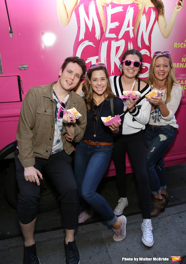 Photo Coverage: MEAN GIRLS Cast Gets In Line for Tina Fey's Cheese Fries! Image