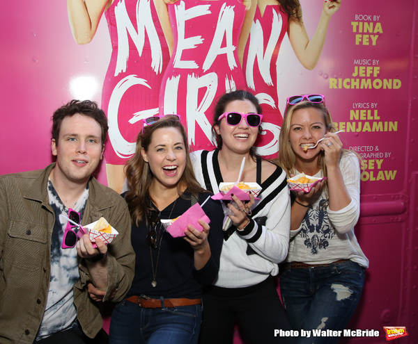 Photo Coverage: MEAN GIRLS Cast Gets In Line for Tina Fey's Cheese Fries! Image
