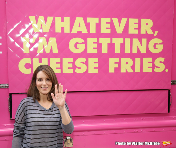 Photo Coverage: MEAN GIRLS Cast Gets In Line for Tina Fey's Cheese Fries! Image