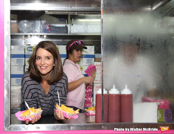 Photo Coverage: MEAN GIRLS Cast Gets In Line for Tina Fey's Cheese Fries! Image