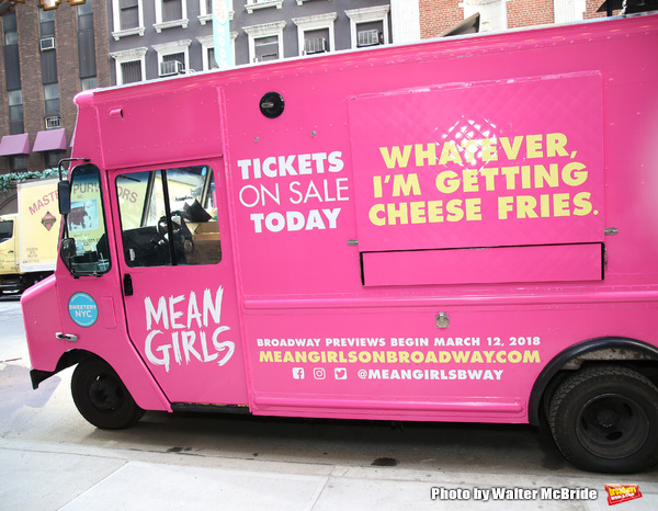 Photo Coverage: MEAN GIRLS Cast Gets In Line for Tina Fey's Cheese Fries! Image