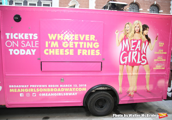 Photo Coverage: MEAN GIRLS Cast Gets In Line for Tina Fey's Cheese Fries! Image