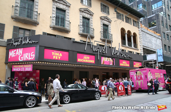 Photo Coverage: MEAN GIRLS Cast Gets In Line for Tina Fey's Cheese Fries! Image