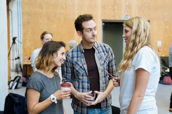 Photo Flash: They've Got No Strings! Inside Rehearsal with John Tiffany, Dennis Kelly, Martin Lowe and More for PINOCCHIO at the National Theatre 