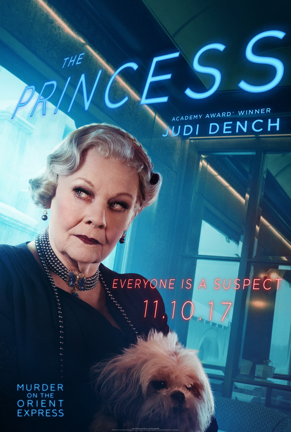 Photo Flash: Leslie Odom Jr, Josh Gad & More in MURDER ON THE ORIENT EXPRESS Character Posters 