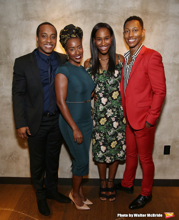 Hampton Fluker, Eboni Flowers Nneka Okafor, and Brandon Gill  Photo