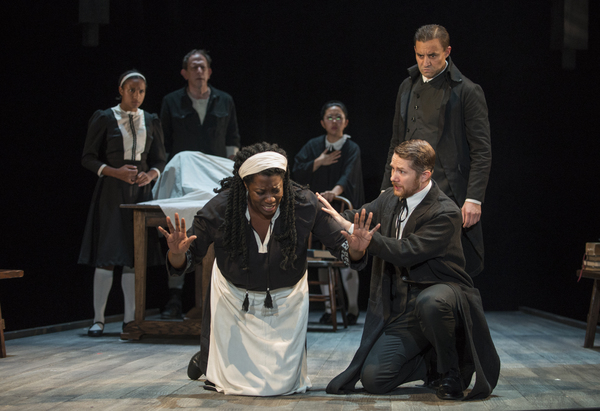 The cast of THE CRUCIBLE at Steppenwolf Theatre Company Photo