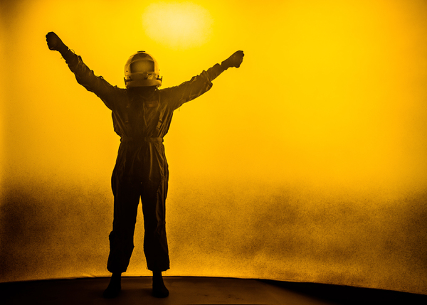 Photo Flash: Andrew Thompson's Debut Play IN EVENT OF MOONE DISASTER Takes First Steps at Theatre503 Image