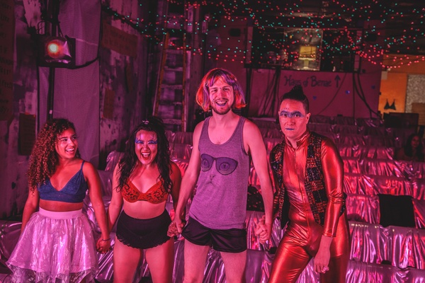 Photo Flash: {my lingerie play} Celebrates Opening Night Off-Broadway Image