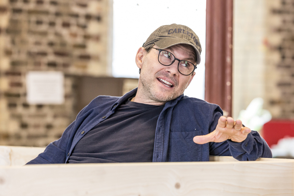 Photo Flash: In Rehearsals with Christian Slater, Robert Glenister, and More in GLENGARRY GLEN ROSS Image