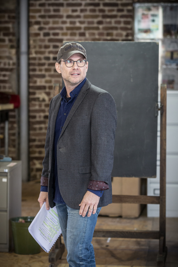 Photo Flash: In Rehearsals with Christian Slater, Robert Glenister, and More in GLENGARRY GLEN ROSS Image