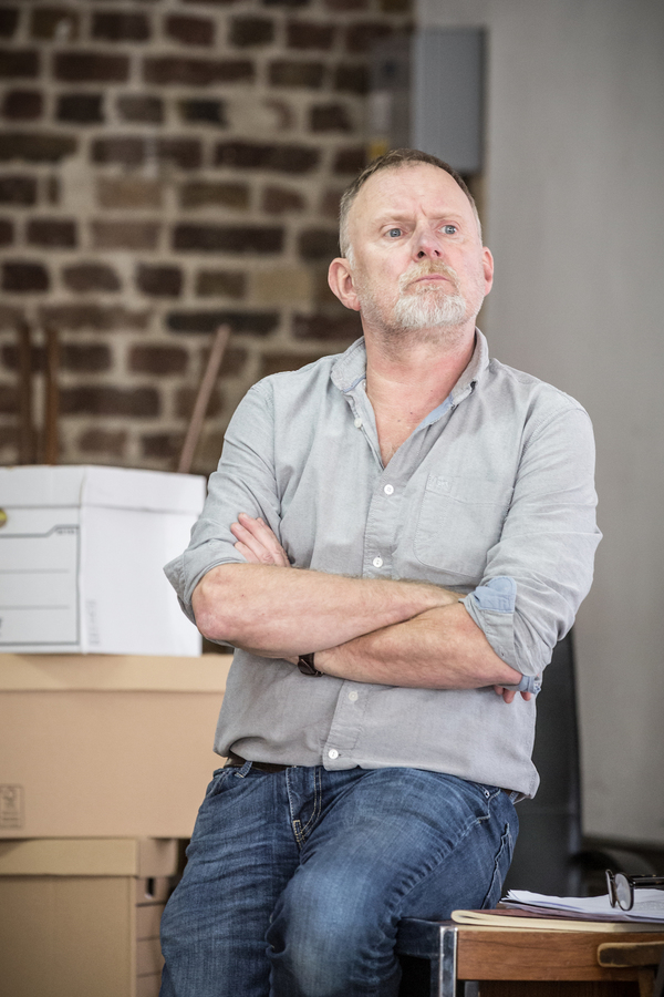 Photo Flash: In Rehearsals with Christian Slater, Robert Glenister, and More in GLENGARRY GLEN ROSS Image