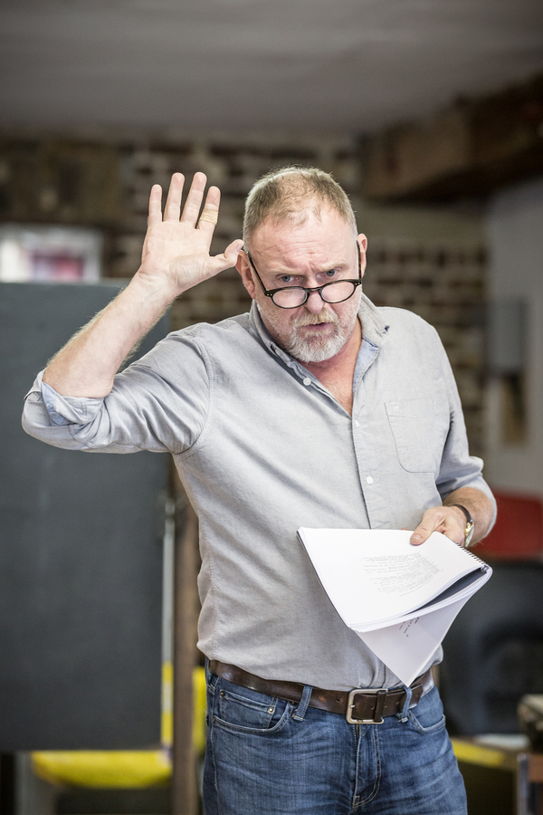 Photo Flash: In Rehearsals with Christian Slater, Robert Glenister, and More in GLENGARRY GLEN ROSS Image